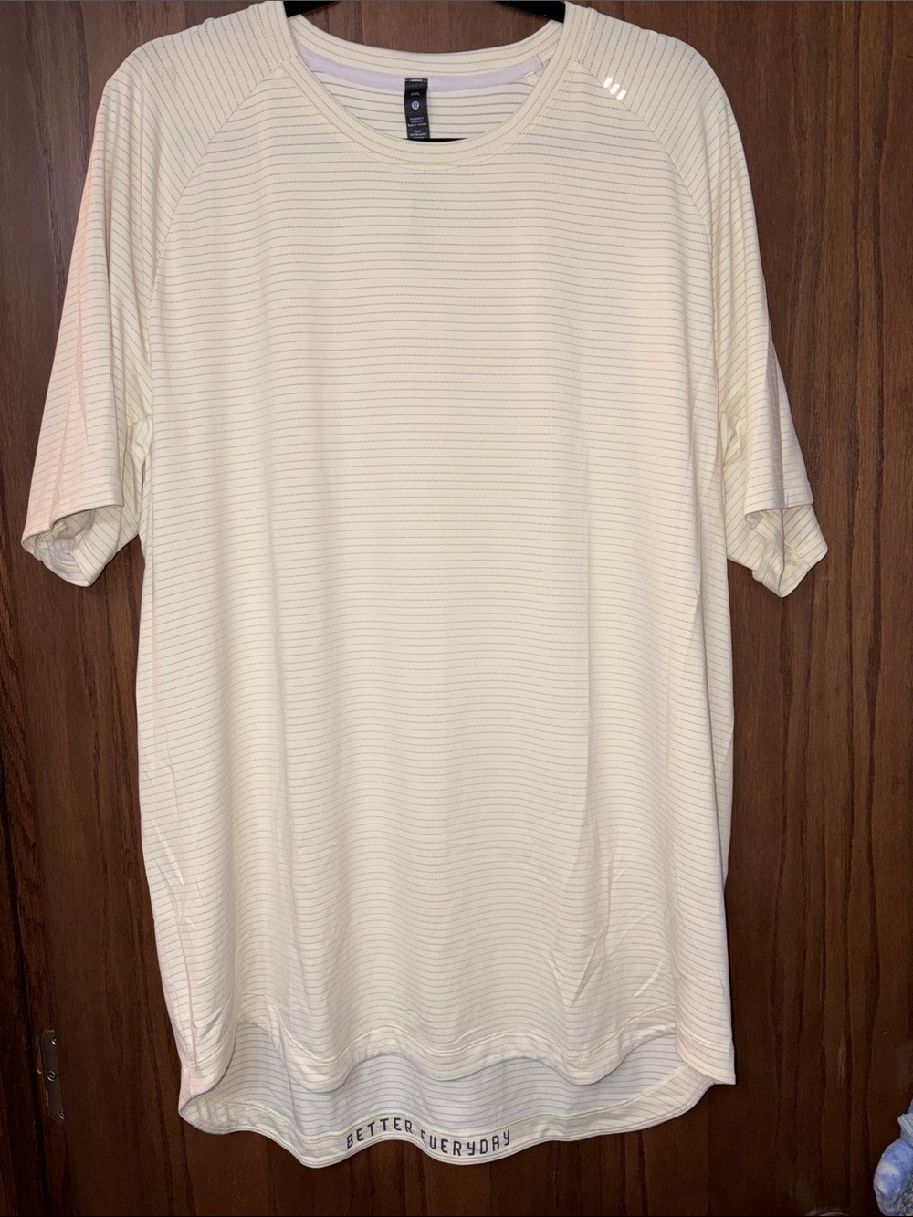 lululemon athletica Cream Short-Sleeve Performance Tee